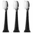 Tn-1037710 Tao Clean New Deep Space Black Sonic Toothbrush Replacement Heads 3 Pack 859332005050