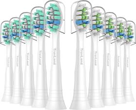 Trvl 313114515569 10 Replacement Toothbrush Heads Compatible With Philips Sonicare Snapon Electric