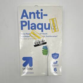 Up&up 049110548r00 Up&up Anti-plaque Sonic Replacement Brush Heads 6-pack Fits Philips Sonicare