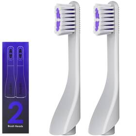 Upplang 797430593201 Electric Toothbrush Replacement Heads 2-pack 1 Count Pack Of 2 White