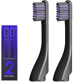 S1-head2nscurved-gray Upplang Electric Toothbrush Replacement Heads 2-pack 1 Count Pack Of 2 Gray