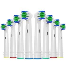 Eb17-12 Uuj Replacement Toothbrush Heads Compatible With Oral B 8 Pack Electric Toothbru