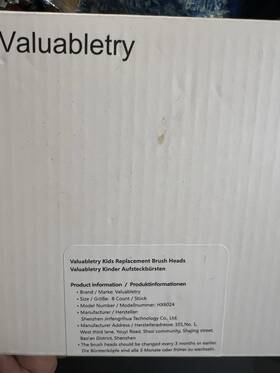 Mn2345 Valuabletry Replacement Brush Heads 8 Count Refills For Kids Sonicare Electric Toothbrush