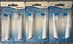 Dt-300 Waterpik 073950246521 Rare 6 And Dt-400 Replacement Brush Heads 3 Packs Fast Free Ship