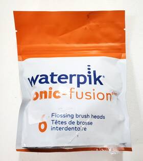 Sffb-6ew-b Waterpik 6 Pack Sonic-fusion Replacement Flossing Brush Heads Full Genuine