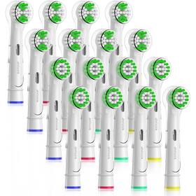 Ye17as16b Wetqaip Replacement Toothbrush Heads Compatible With Oral-b Braun Pro 1000 500 1500 G