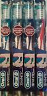 White Oral-b 4 3d Manual Toothbrush Small With Criss-cross Bristles Lot 2 300410102814