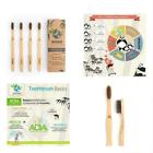 Wowe4c Wowe Organic Natural Bamboo Toothbrush Charcoal Infused Individually 638865967758