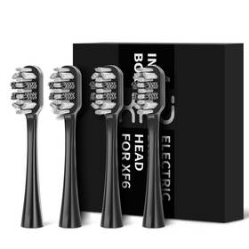 Xf2007 Xfu 2007 Sonic Electric Battery Toothbrush Replaceable Brush Heads Pack Of 4 Bl