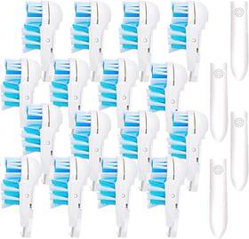 Xushuang 445026690638 Sensitive Replacement Electric Toothbrush Heads 16 Count Dual Clea