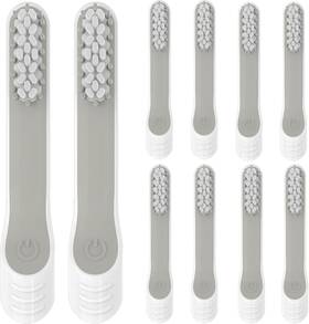 Ympbo 744110691818 Toothbrush Replacement Heads For Quip Electric 10 Pack