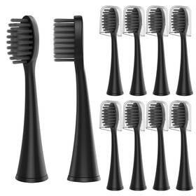Ympbo 760329104321 10 Pack Replacement Toothbrush Heads Compatible With Burst Electric Toothbrus