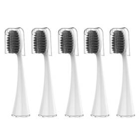 Yunchi 643375704694 Replacement Toothbrush Heads For Burst 1 Count Pack Of 5 White