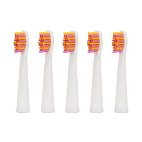 Y1-head-a Yunchi Toothbrush Replacement Heads Compatible With 5 Count Pack Of 1 Pink