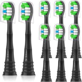 Ye726b Zekuavi Toothbrush Heads Compatible With Aquasonic Black Series Pro Vi