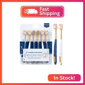 Lql368 Zgyxqxjt Adult Wide Head Soft Hair Toothbrush Manual Excellent Clea