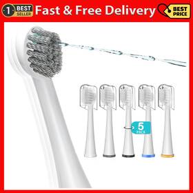 Zoccee 744759977342 Replacement Brush Heads For Waterpick Sonic Fusion 2.0 Flossing Toothbrush Wi