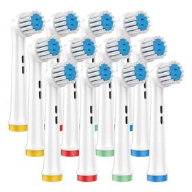 Zyusikei Eb-17xs Sensitive Gums Toothbrush Heads 12 Pack Soft 1 Count Of White