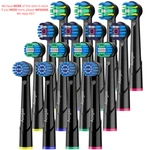 Replacement Heads Compatible With Oral Count (pack Of 16), Black. Fixed Price $15.99.