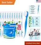 Bulk Toothbrushes - Mini Disposable Set 36 Pack , Individually W.... Fixed Price $35.99.
