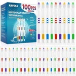 100 Pcs Disposable Toothbrush Set Individually Wrapped Medium Soft Bristle Bulk. Fixed Price $34.99.