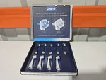 New Oral-b Io Deep Clean Replacement Toothbrush Heads 9-PACK (4 White, 5 Black. Fixed Price $24.99.