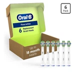 Oral Replacement Brush Heads Floss Action 6 Pack. Fixed Price $19.99.