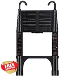 Archom Telescoping Ladder 8.5FT, Aluminum Folding Extension Black. Fixed Price $139.88.