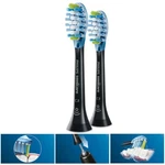2X Philips Sonicare C3 Premium Plaque Control Black Brush Heads No Box. Fixed Price $19.49.