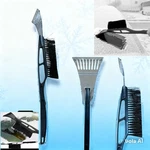 Car Windscreen 2-1N-1 Scraper Snow Brush Long Reach Handle De-icer Abs. Fixed Price $9.09.