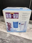 Viajet Pro By Oratec Home Dental Care Irrigator Water Flosser - New Open Box. Fixed Price $115.00.