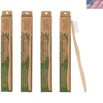 Sustainable 4 Pack Toothbrush With Soft Plant-based Bristles For Adults. Fixed Price $48.79.