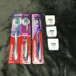 Lot 3 Colgate Wave And Zigzag Toothbrushes-soft Bristles & Reach Floss Mint. Fixed Price $15.00.