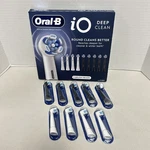 Oral-b Io Deep Clean Toothbrush Heads 9 Count New No Box. Fixed Price $19.00.