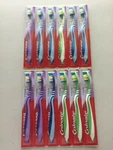 Lot 12 Colgate Wave Zigzag Soft Compact Toothbrushes Deep Interdental Clean. Fixed Price $17.99.