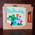 Baby Toddler Toothbrush And Book Set The Brushies Monkey Orange New. Fixed Price $10.85.