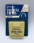 Vintage 1971 Johnson's Dental Floss Waxed 20 Yard - New Sealed &. Fixed Price $15.00.