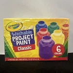 Crayola Washable Kids Classic Colors Paint - Pack Of 6. Fixed Price $11.49.