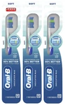 3 Oral-b Advanced Clean Toothbrush Soft Travel Brand New Free Shipping. Fixed Price $10.99.