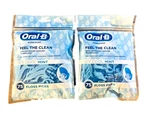 Oral B Icy Cool Mint 2 Packs = 150 Floss Picks Oop Out Of Production. Fixed Price $54.99.