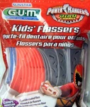 Power Rangers Dino Charge 40 Ct Kids Flossers Sunstar Gum New (T-9). Fixed Price $13.99.