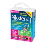 Piksters Interdental Brushes (40 Pack, Size 6 (green)). Fixed Price $21.09.