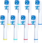 Replacement Brush Heads Compatible With Oral B- Double Clean Design,. Fixed Price $13.65.