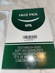 Replacement Brush Heads Fits Oral EB50-G New Pks 4 Disposable Black White. Fixed Price $17.99.
