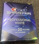 Crest 3D Whitestrips 20 Levels Enamel Safe 40 Treatments. Fixed Price $30.00.