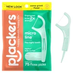 Plackers 75 Dental Flossers Micro Mint Oral Care Fold-out Toothpick. Fixed Price $9.98.