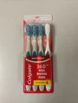 Colgate 360 Optic Soft Toothbrush 4 Pack Whitening Action, B67-65. Fixed Price $8.99.