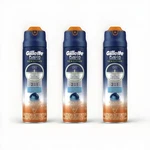 3 Gillette Fusion Proglide Sensitive Ocean Breeze Shave Gel 6 Oz. Fixed Price $42.99.