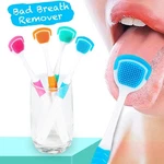 Vaclav 4PCS Silicone Tongue Scraper Oral Hygiene Cleaner Brush. Fixed Price $6.75.