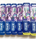 Oral Vivid Whitening Toothbrush Medium+soft Dual Action 8PACK. Fixed Price $18.99.
